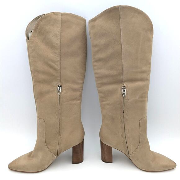 Dolce Vita Tan Heeled Boots - Picture 10 of 15
